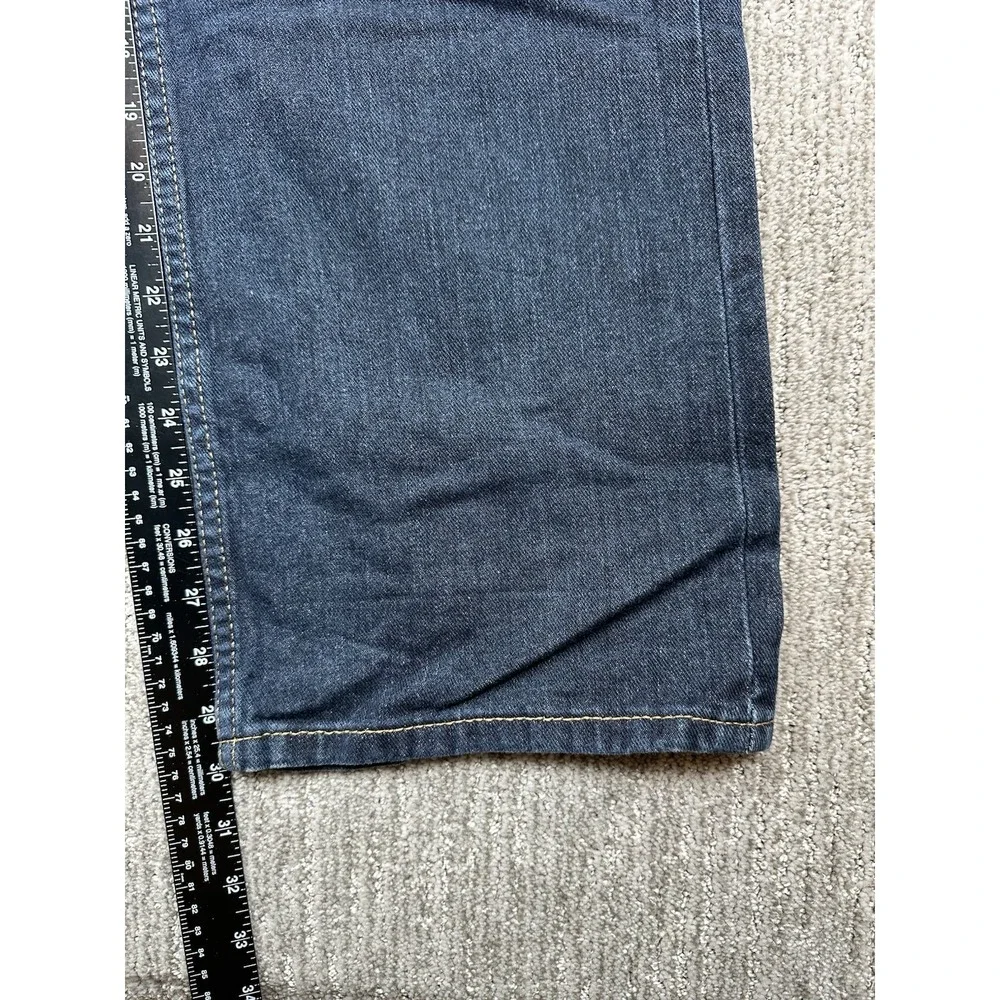Levis 514 Jeans Mens 40X30 Blue Straight Mid Rise Dark Wash Denim